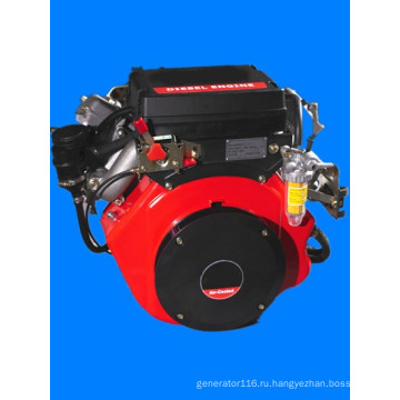 Двухцилиндровый дизельный двигатель KA 12 кВт / 16 л.с.